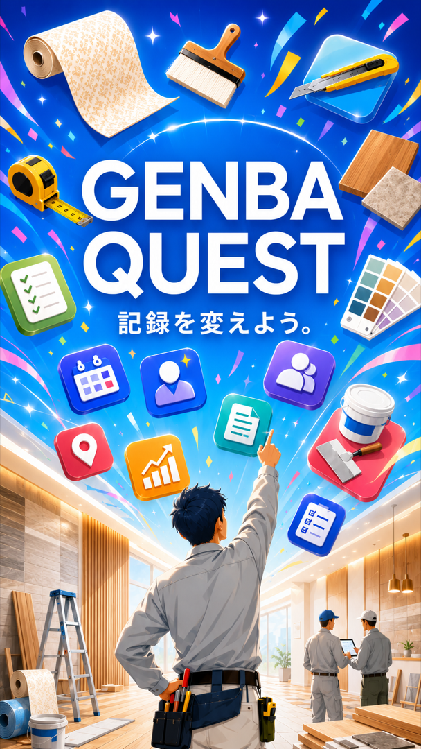GENBA QUEST — 記録を変えよう。